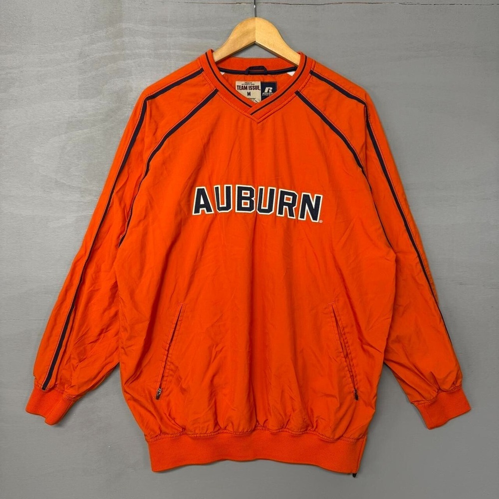 Auburn Tigers Vintage Pullover Windbreaker Medium